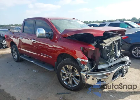 2019 Nissan Titan Sl из США, поврежденный, VIN 1N6AA1E53KN524421